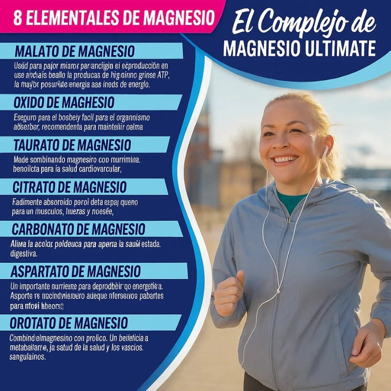🌟 Magnesium Complex Toplux – Suplemento de Magnesio Multifuente para Bienestar Integral 🌟